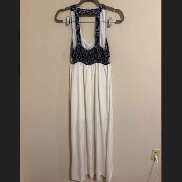 Flying Tomato Boho Embroidered Top Maxi Dress Women's Size S - Picture 2 of 4